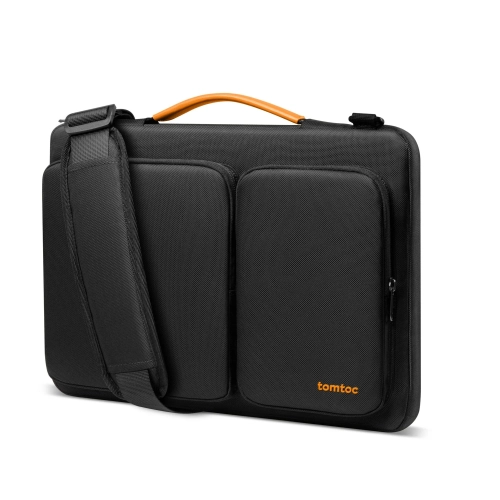 Torba Tomtoc Defender-A42 czarna pod kątem