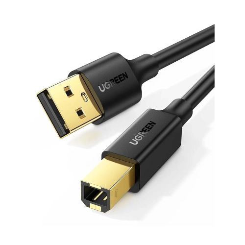 Kabel do drukarki UGREEN US135 z pozłacanymi wtykami USB-A i USB-B