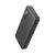 Czarny powerbank UGREEN PB311 widziany z boku z portami USB