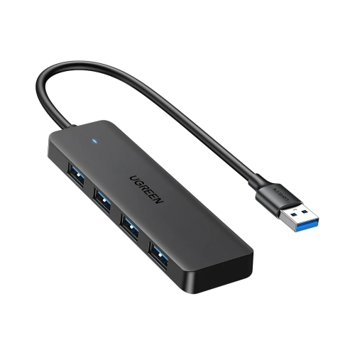 Hub USB 3.0 UGREEN CM219 z czterema portami USB-A i przewodem