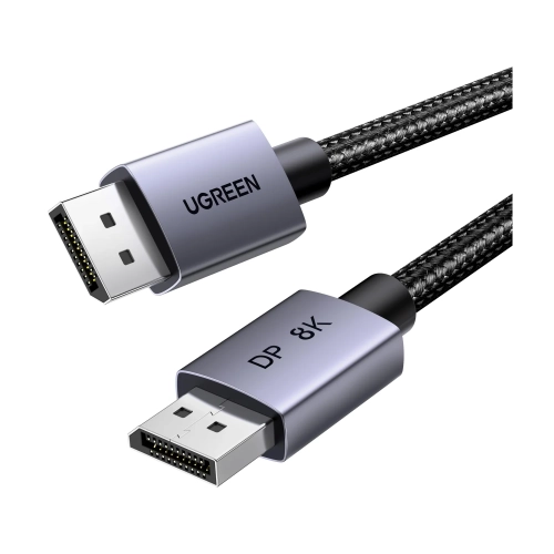 Kabel DisplayPort 1.4 UGREEN DP120 2 m z wtykami DP 8K w oplocie