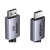Kabel HDMI 2.1 UGREEN HD171 1 m z szarymi wtykami i czarnym oplotem