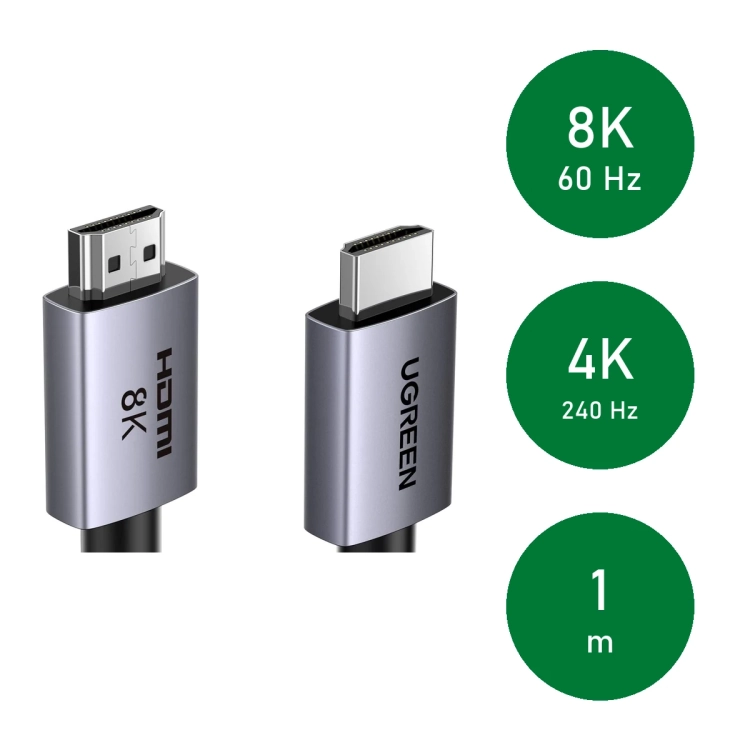 UGREEN HD171 1 m: 8K 60 Hz, 4K 240 Hz, długość 1 m