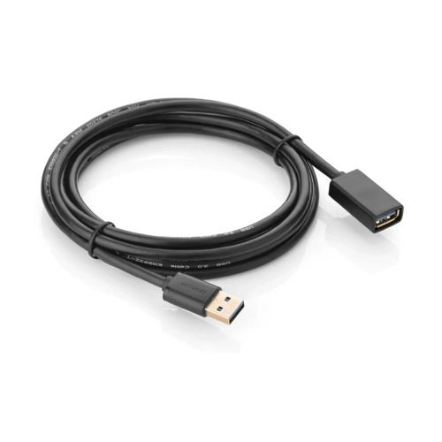 Zwinięty przedłużacz USB 3.0 UGREEN US129 1,5 m z wtykiem i gniazdem