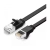 Płaski kabel sieciowy UGREEN NW101 Cat.6 2 m czarny z dwoma wtykami RJ45
