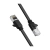 Wtyki RJ45 w metalowych osłonach kabla UGREEN NW101 i płaski przewód