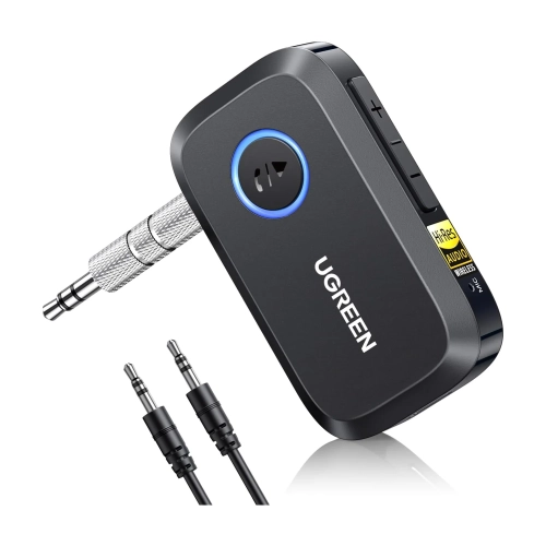 Odbiornik Bluetooth UGREEN BT509 LDAC z wtykiem jack i kablem audio