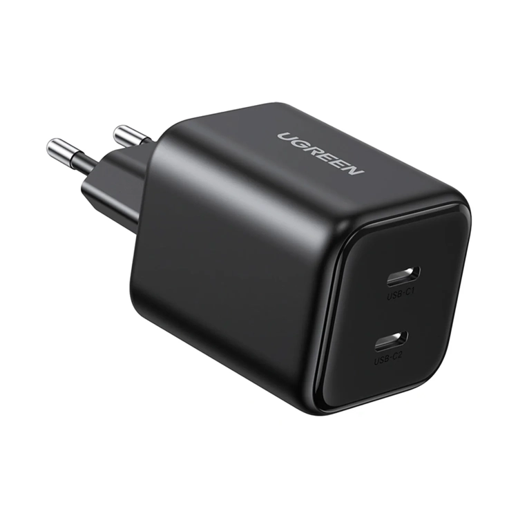 Dwa porty USB-C na froncie ładowarki UGREEN X526 GaN