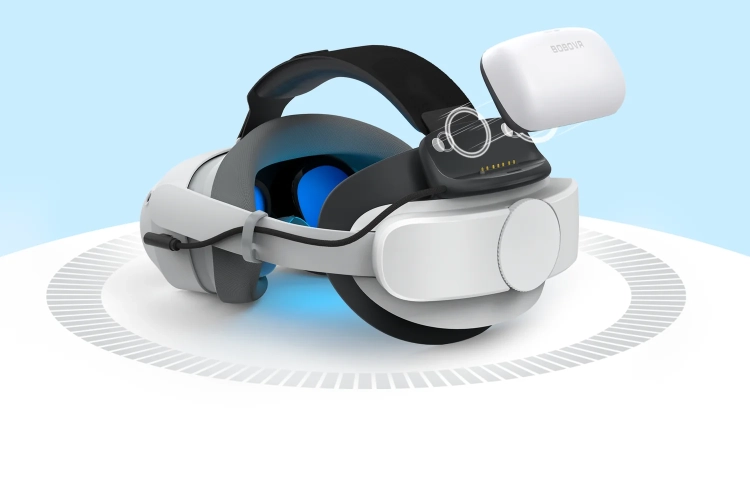 Akumulator B100 na magnetycznym mocowaniu paska BOBOVR P4U