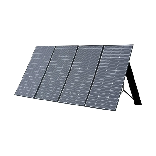 Panel słoneczny ALLPOWERS SP037 400 W z pięcioma segmentami, widok z boku