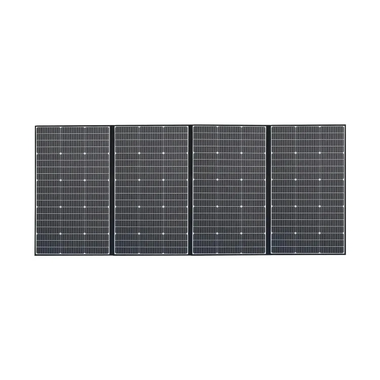 Rozłożony panel ALLPOWERS SP037 400 W, widok z przodu