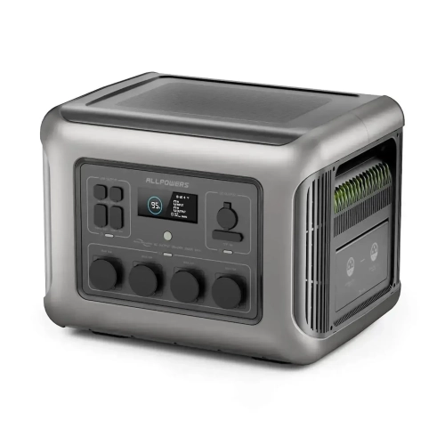 Przenośna stacja zasilania ALLPOWERS R2500 V2 1920 Wh z czterema gniazdami 230 V