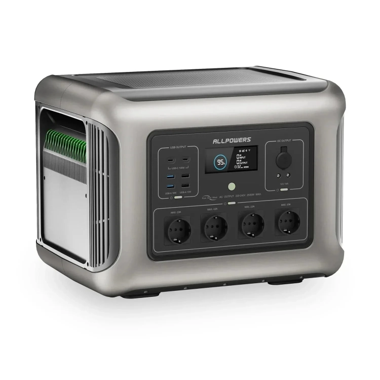ALLPOWERS R2500 V2 widziana z góry pod kątem