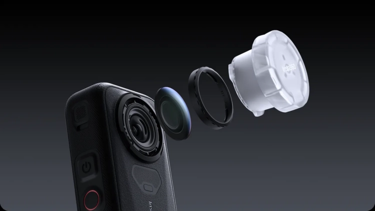 Kamera Insta360 X6 z wymienną soczewką zewnętrzną