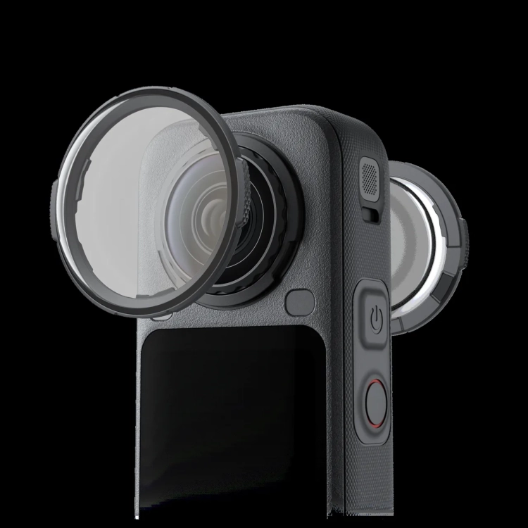 Osłony obiektywu Insta360 X6 Standard zakładane na kamerę