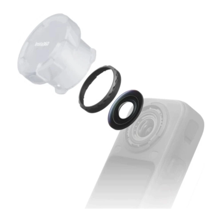 Zestaw do wymiany soczewek Insta360 X6 Replacement Lens Kit – narzędzie, pierścień i soczewka