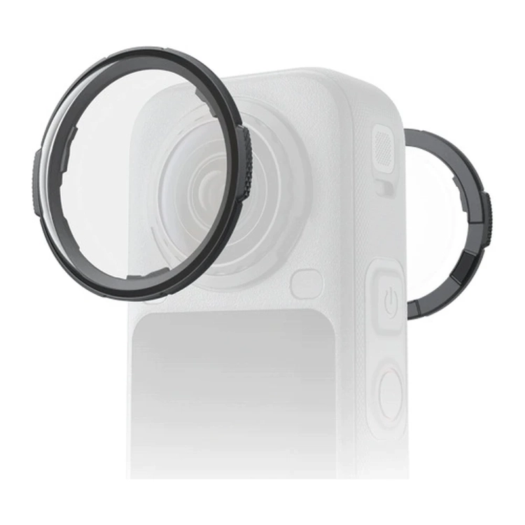 Osłony obiektywu Insta360 X6 Standard na kamerze X6