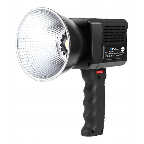 Lampa studyjna LED COB PULUZ PU4119B 60 W z reflektorem i rękojeścią