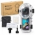 Obudowa wodoszczelna PULUZ PU760T do Insta360 X5 z kamerą, pudełkiem i akcesoriami