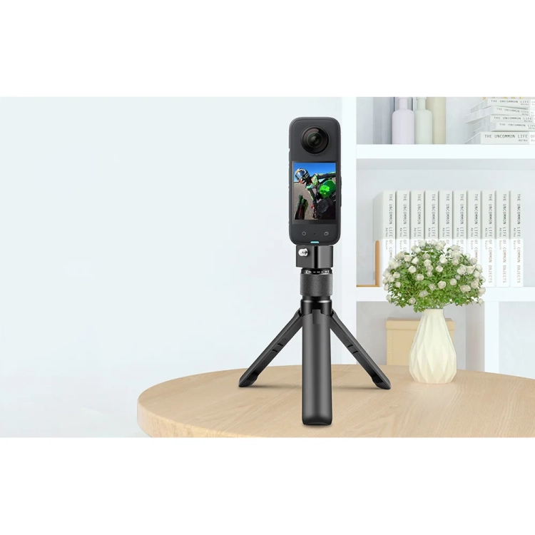 Rączka bullet time ze statywem PULUZ PU886B z kamerą 360 na półce