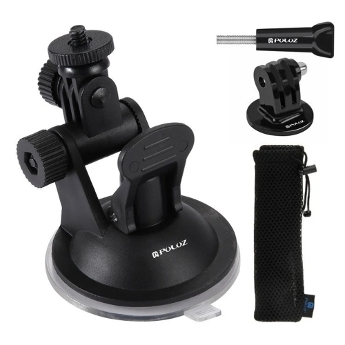 Uchwyt z przyssawką PULUZ PU51 do kamer sportowych z adapterem GoPro i woreczkiem