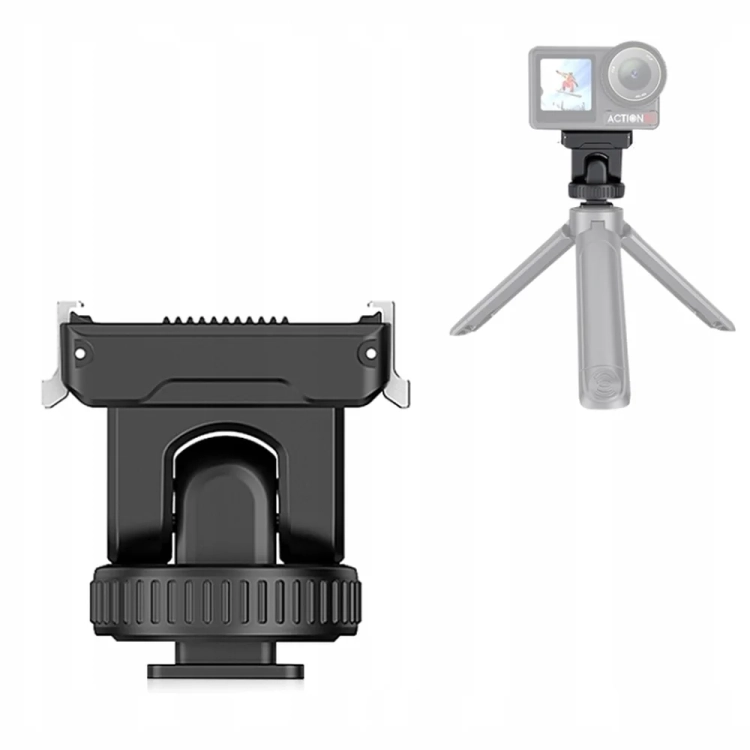 Magnetyczna szybkozłączka PULUZ PU727B do DJI Osmo Action na mini statywie