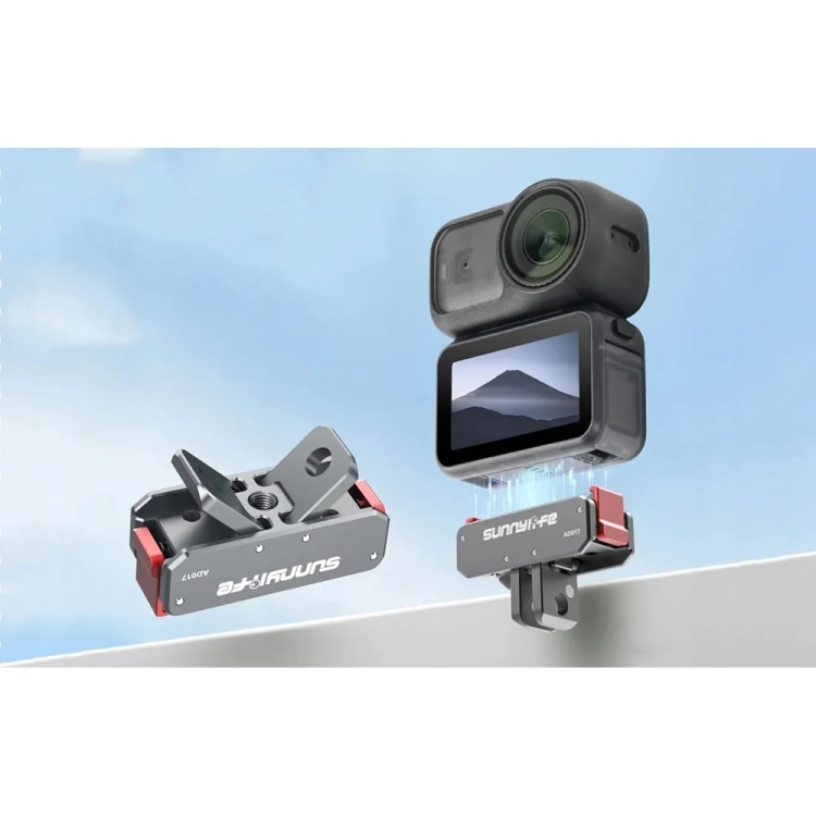Adapter magnetyczny obrotowy Sunnylife AD017 z kamerą Osmo 360 i Osmo Action