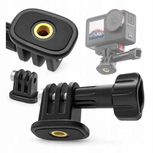 Adapter GoPro na 1/4 cala Sunnylife AD920 z kamerą Osmo Action