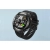 Smartwatch COLMI V75 czarny z cyfrową tarczą na jasnoniebieskim tle