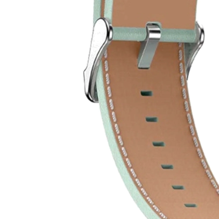 Sprzączka i skórzany zielony pasek 18 mm smartwatcha COLMI L28