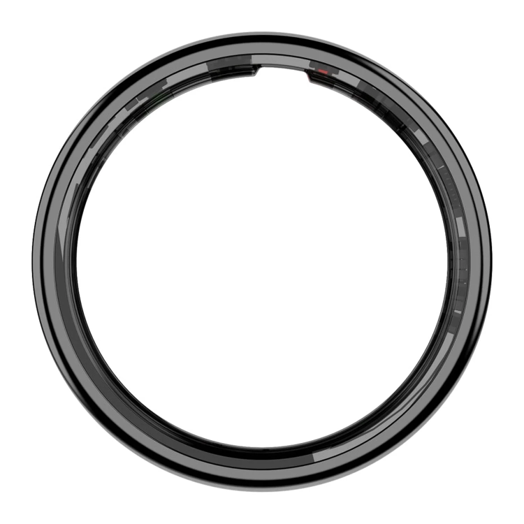 Smartring COLMI R12 czarny w widoku z góry