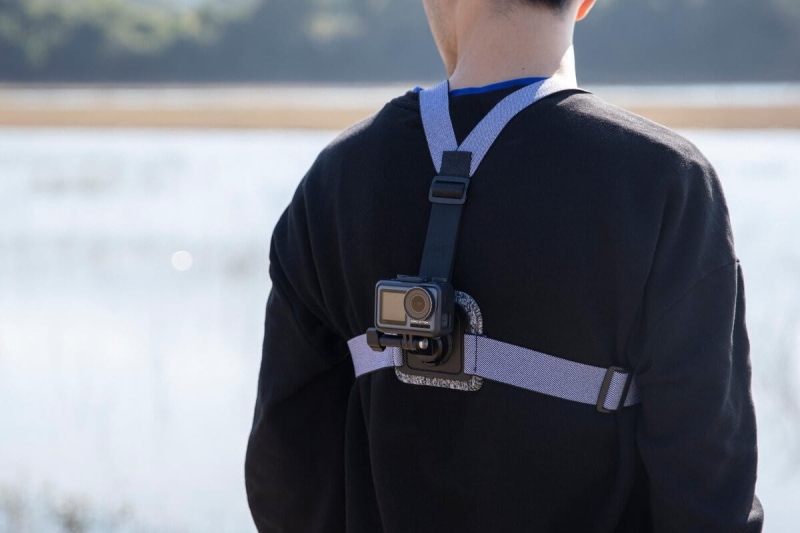 Opaska mocowanie na klatkę piersiową TELESIN kamery sportowe /  DJI Osmo Action