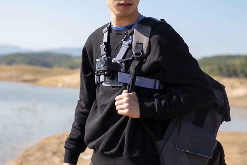 Opaska mocowanie na klatkę piersiową TELESIN kamery sportowe /  DJI Osmo Action