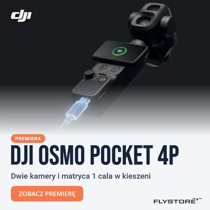 DJI Osmo Pocket 4P – premiera, kamera z gimbalem i matrycą 1 cala