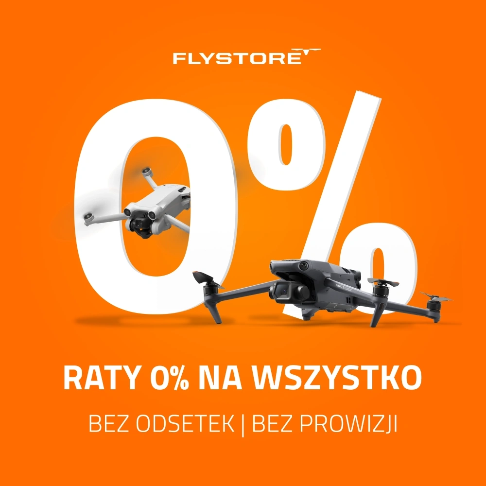 Raty 0% na wszystko we Flystore.pl