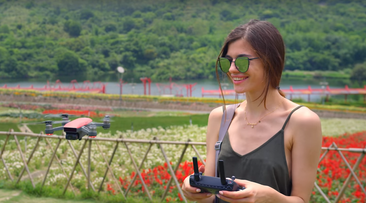 dji spark nowe tryby