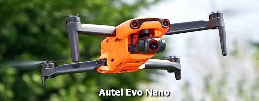 Autel Evo Nano dron pod choinke