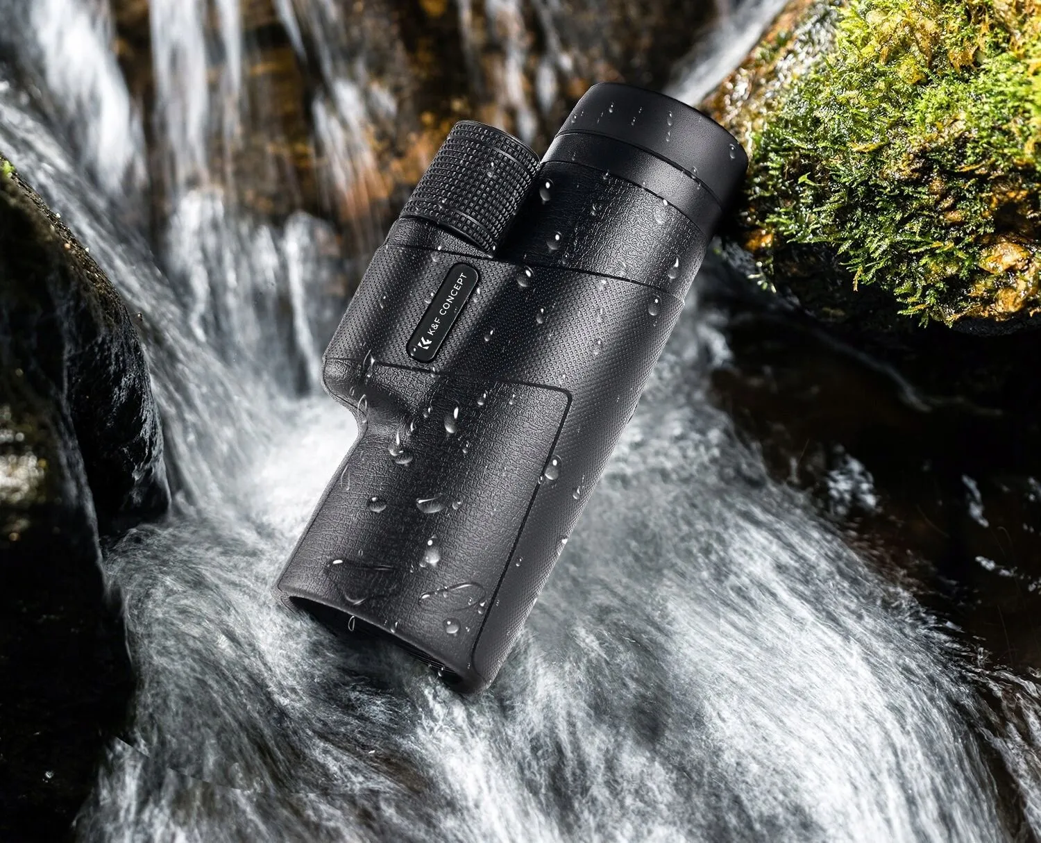 Poręczny monokular K&F CONCEPT KF33.090 10x42 do obserwacji w terenie