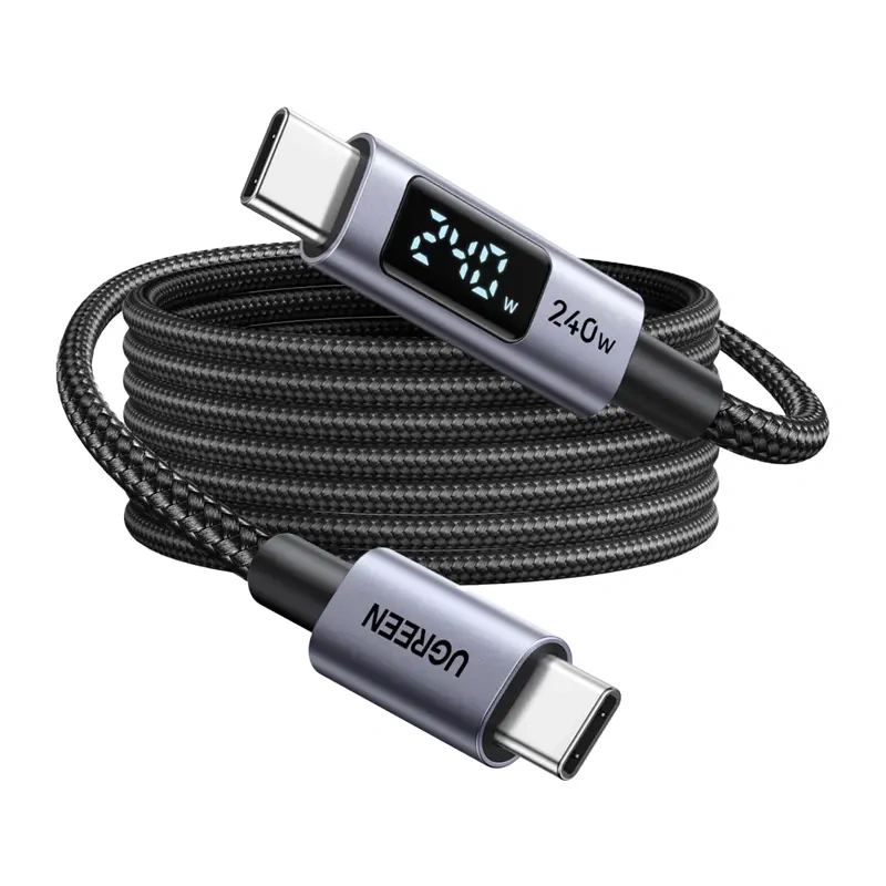 Kabel USB-C UGREEN L530 240W 3 m szary