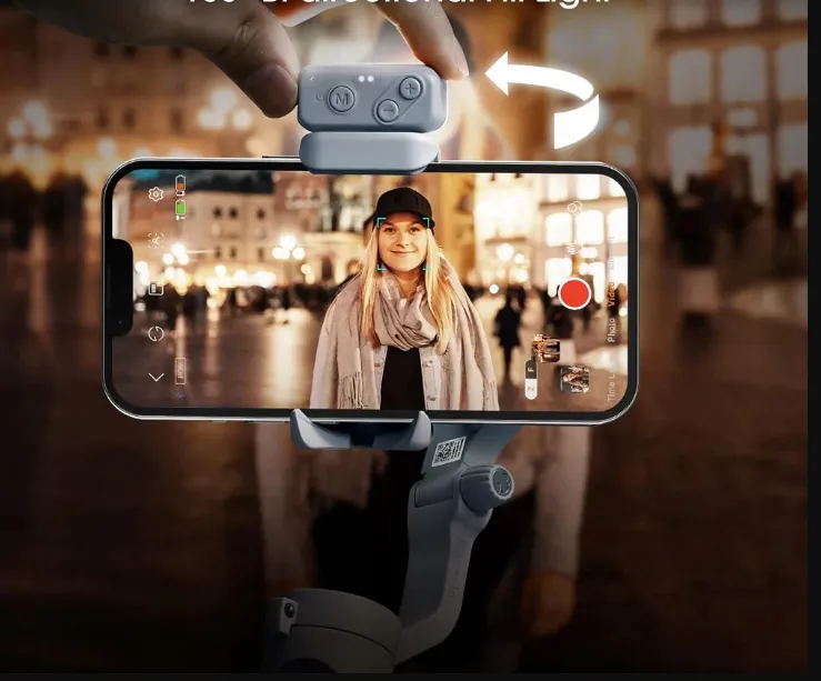 Lampa Hohem ML-01 do vlogów i selfie