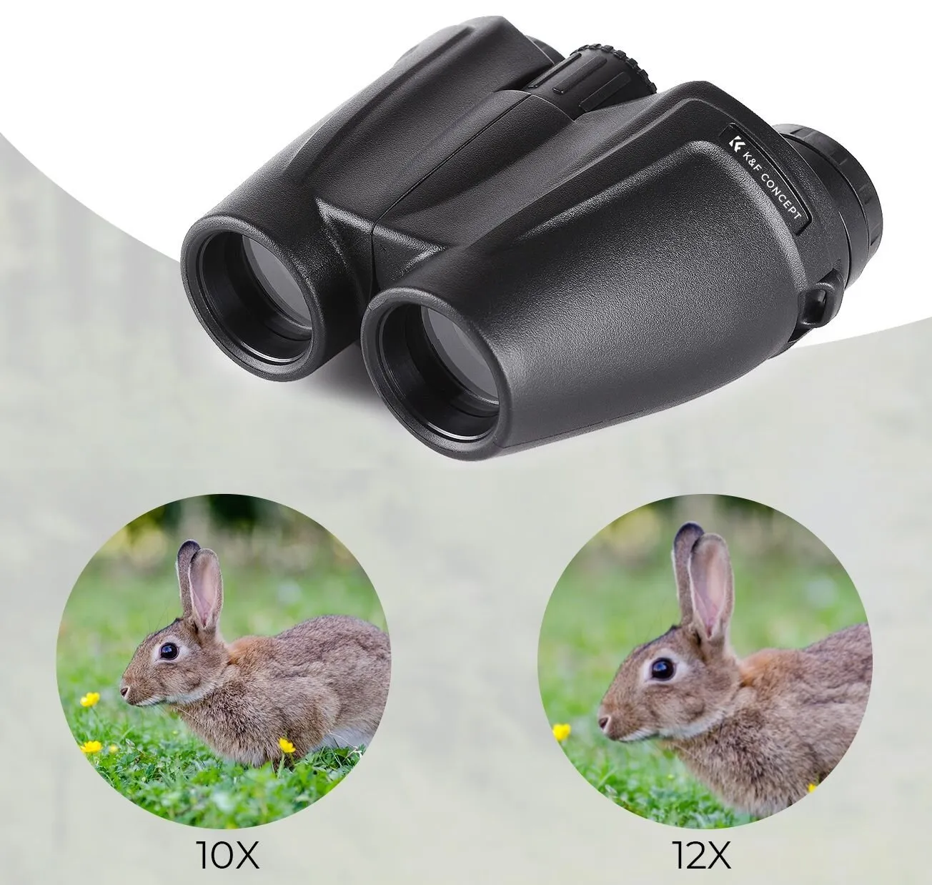 Powiększenie 10x w lornetce K&F CONCEPT KF33.095