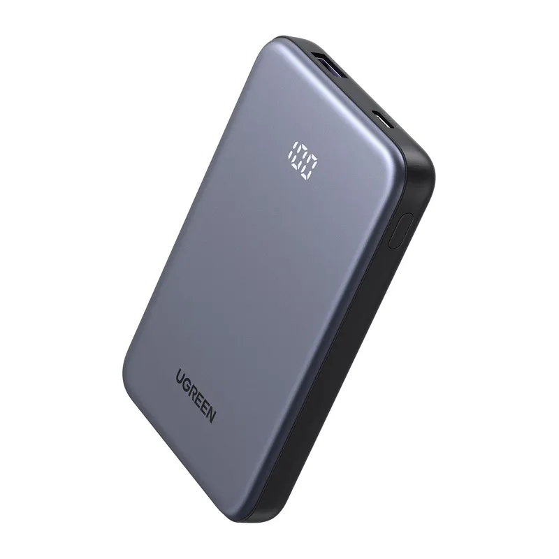 Powerbank UGREEN PB507 10000mAh 20W USB USB-C szary
