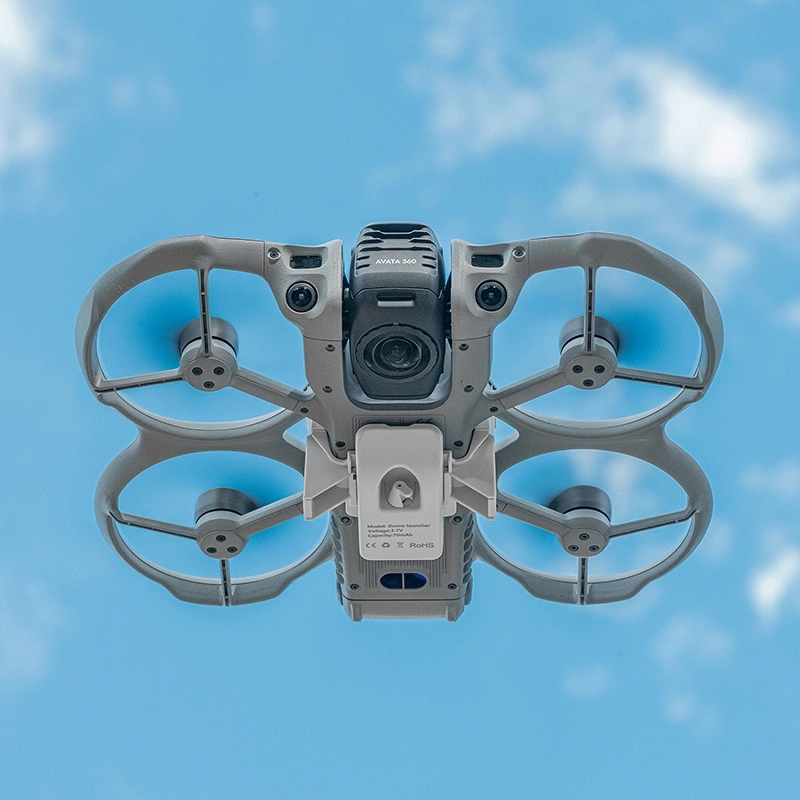 Montaż systemu zrzutu STARTRC DJI Avata 360 pod dronem z zachowaniem dostępu do czujników