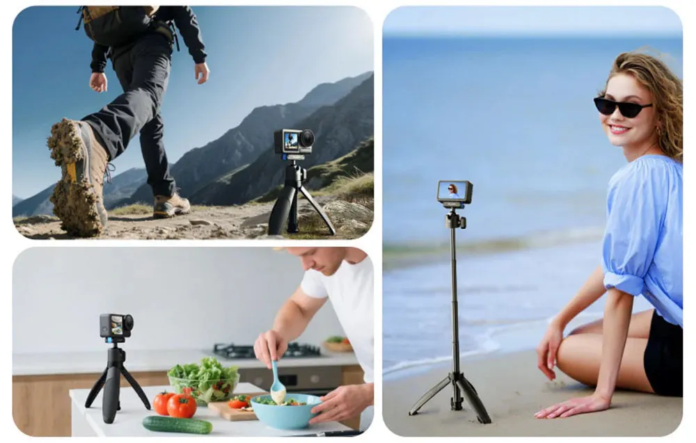 Magnetyczny szybki montaż Telesin do kamer DJI Action