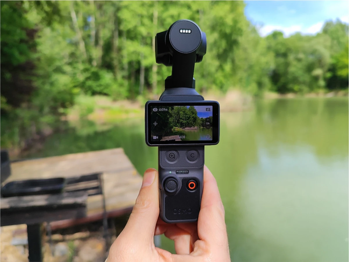 DJI Osmo Pocket 4 - zdjęcie do zywo