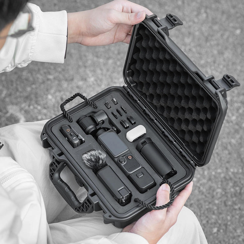 Dwuwarstwowa konstrukcja walizki STARTRC do DJI Osmo Pocket 4