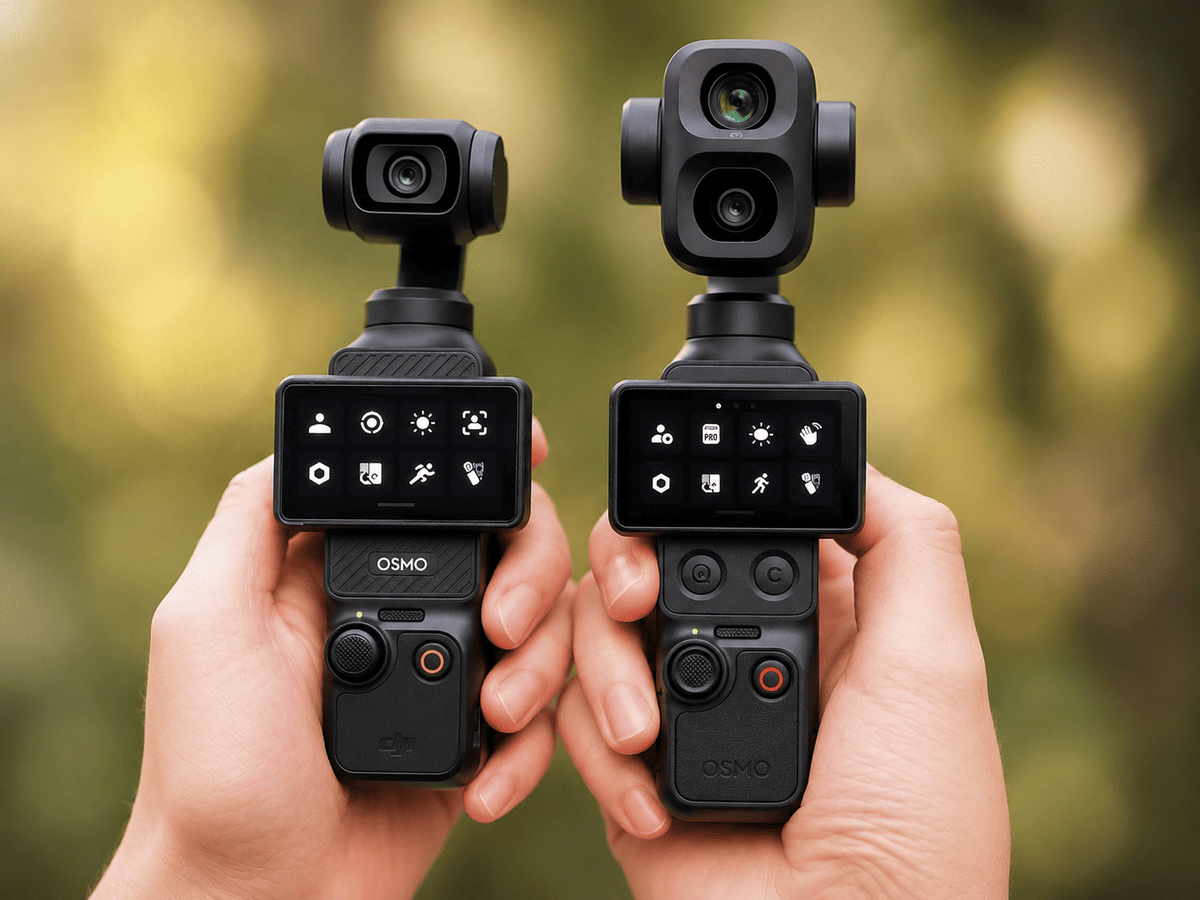 Porównanie DJI Osmo Pocket 4 i DJI Osmo Pocket 4P w tabeli specyfikacji