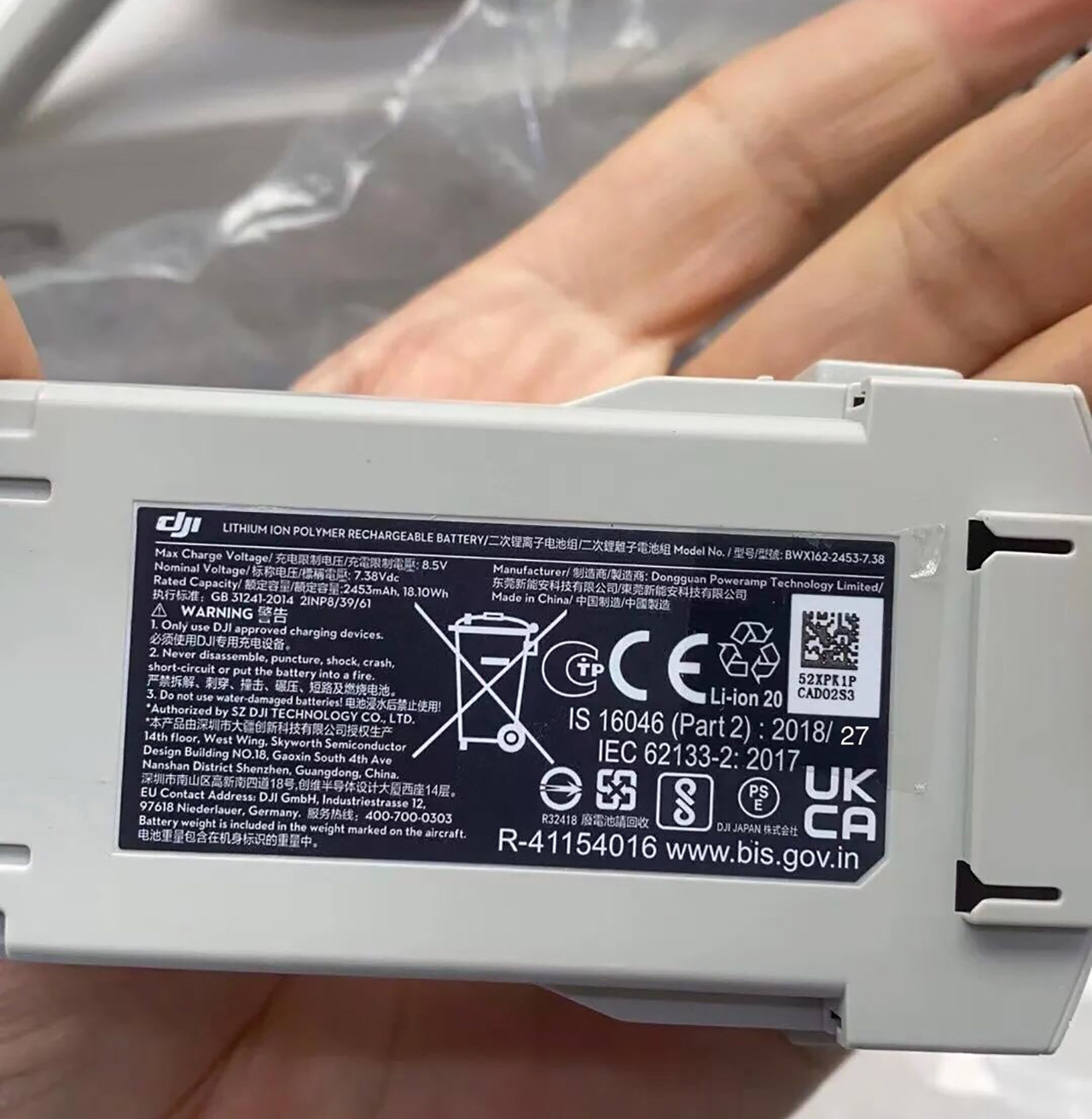 dji mini 3 pro nowa bateria akumulator