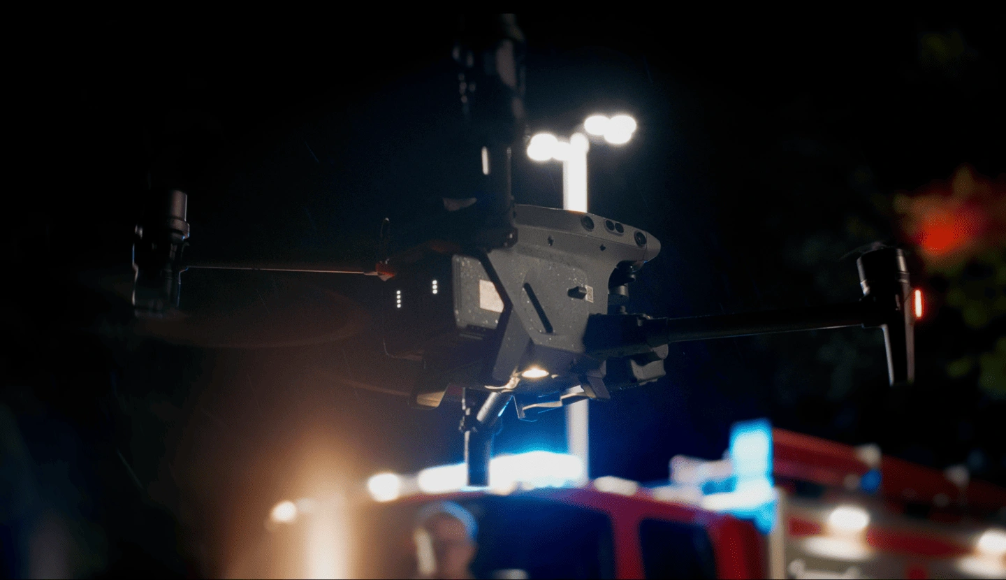 DJI Matrice 30T jako nowoczesny dron strażacki zakupiony dla OSP Piasek