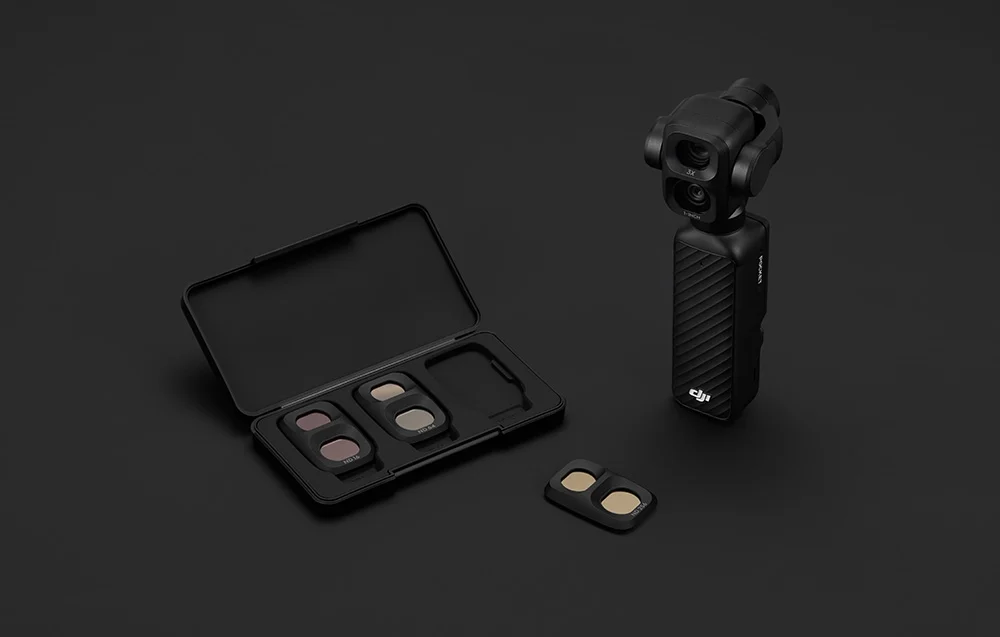 Magnetyczny montaż filtrów ND DJI Osmo Pocket 4P